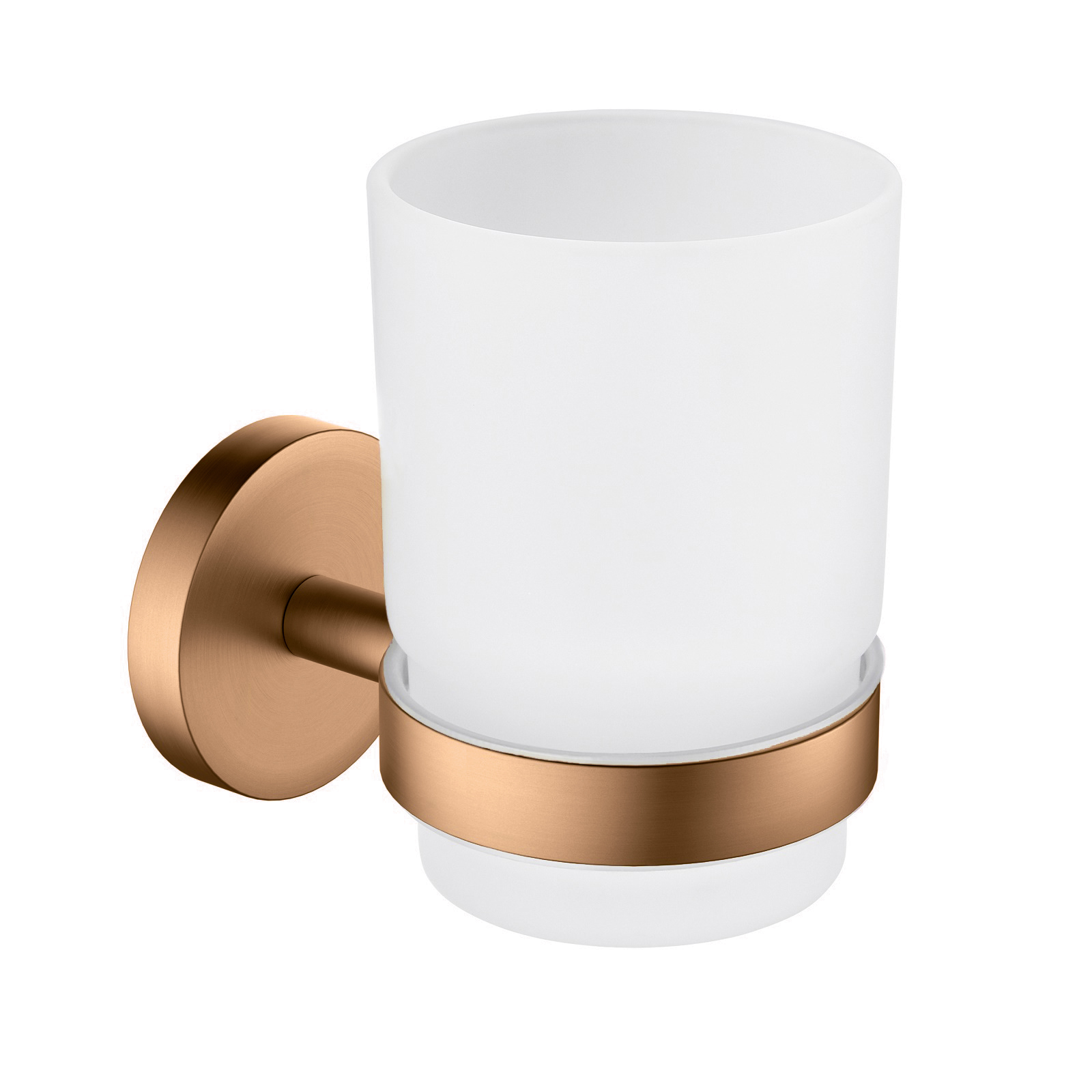 Стакан для ванной подвесной Timo Saona 13031/19 розовое золото