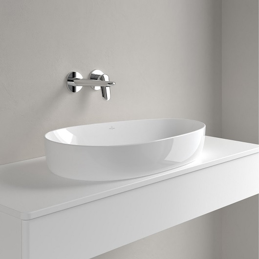 Раковина накладная 65см Villeroy & Boch Antao 4A7465R1 белый с покрытием CeramicPlus