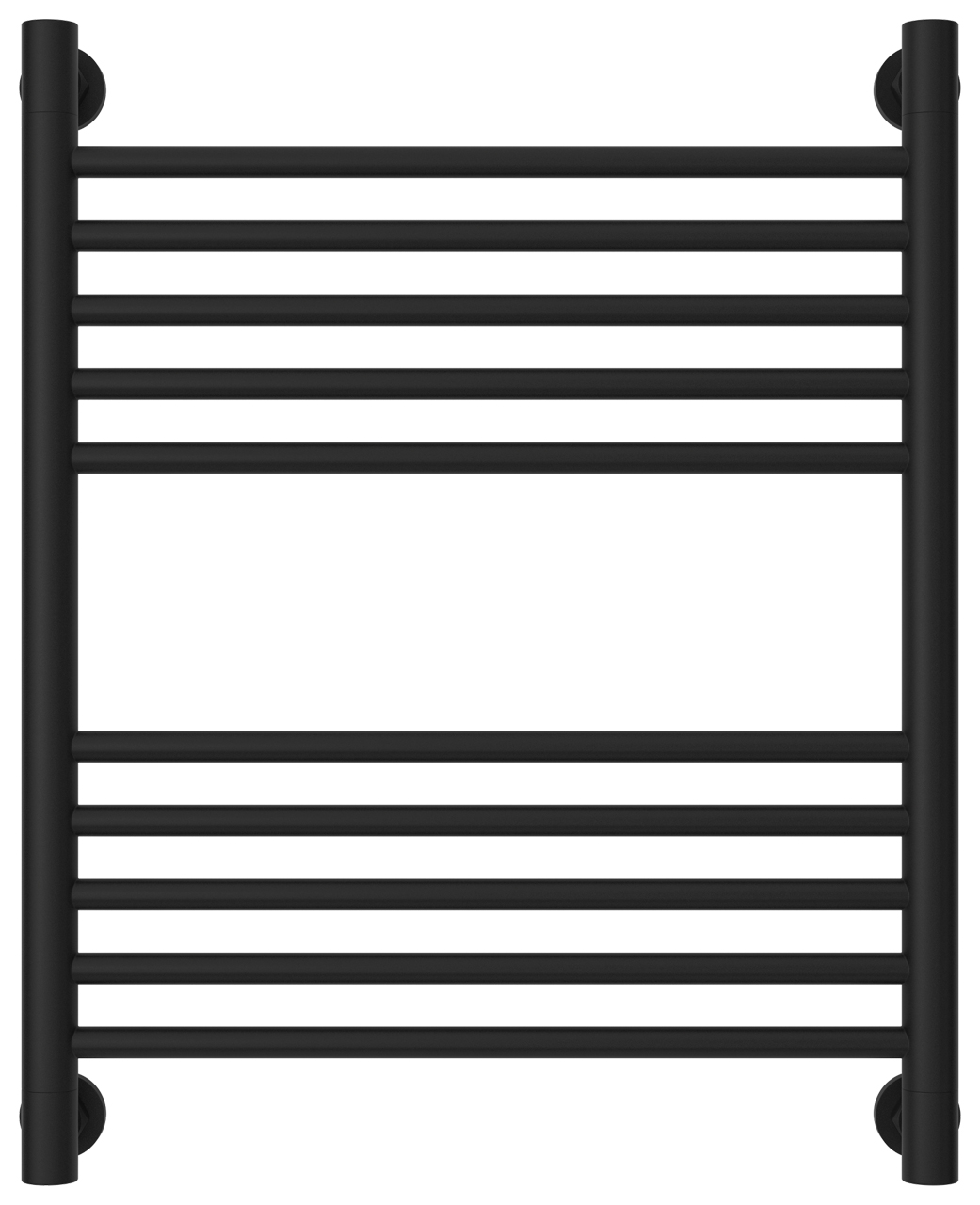 Полотенцесушитель водяной Сунержа Богема+ 60х50 перемычка выгнутая, черный матовый