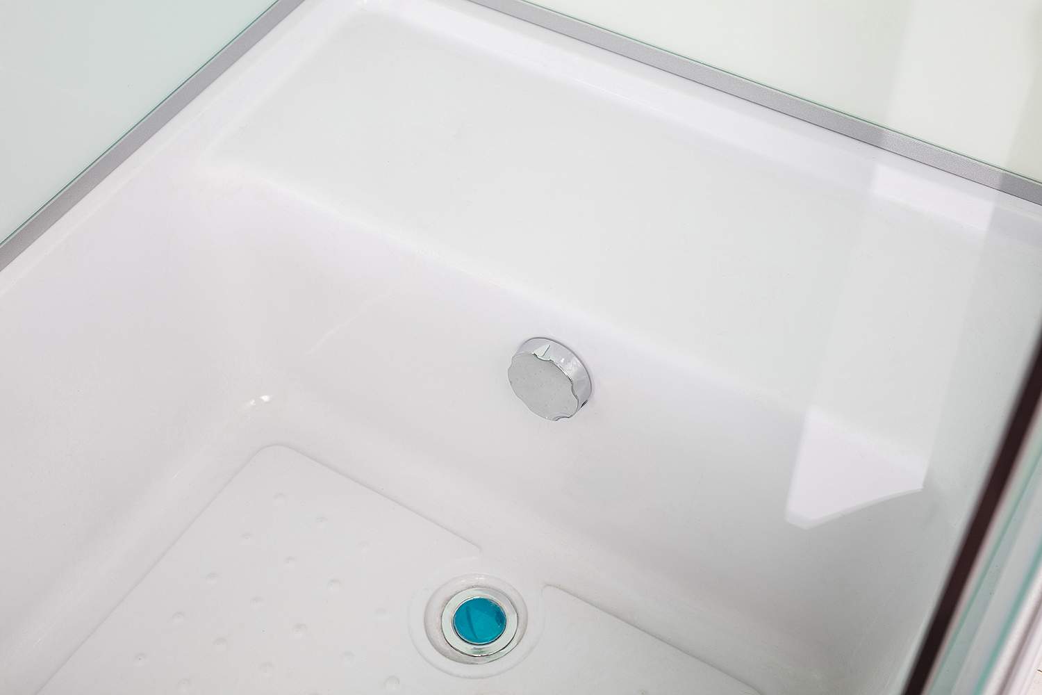 Душевая кабина Esbano ESKB129CKRBR 120x90x210см, профиль хром матовый, стекло рифленое