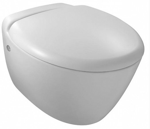 Унитаз c инсталляцией Jacob Delafon Presquille E21743RU-00 сиденье тонкое микролифт, клавиша хром