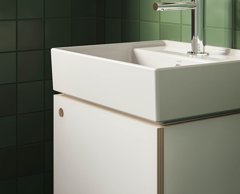 Раковина накладная 45см Vitra ArchiPlan 7400B003-0001 белый