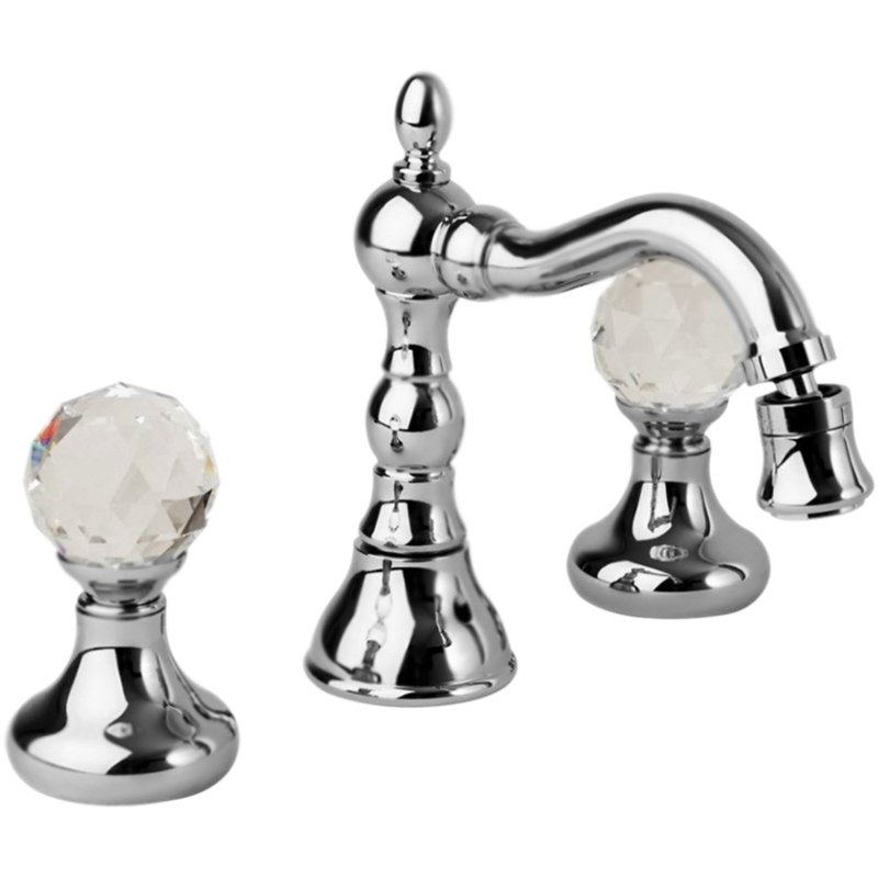 Смеситель для биде Cezares Atlantis ATLANTIS-BBS2 Хром кристаллы Swarovski