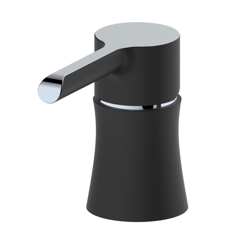 Смеситель на борт ванны Haiba HB80805-7, черный