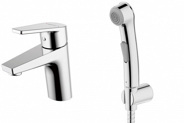 Смеситель для биде  Bravat Line F35299C-1 хром