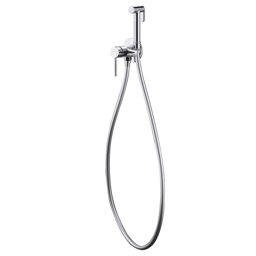 Гигиенический душ со смесителем ABBER Emotion AF8125 хром