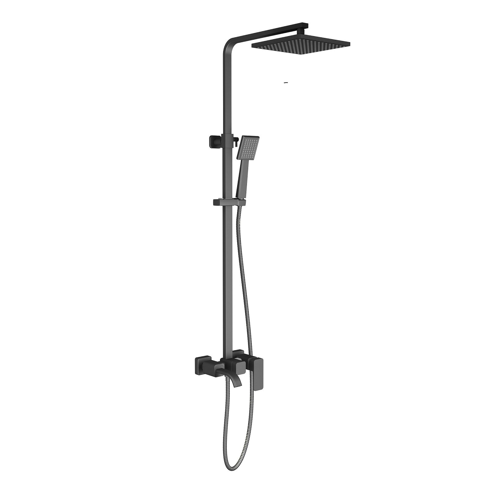 Душевая стойка Timo Selene SX-1013/03 черный матовый