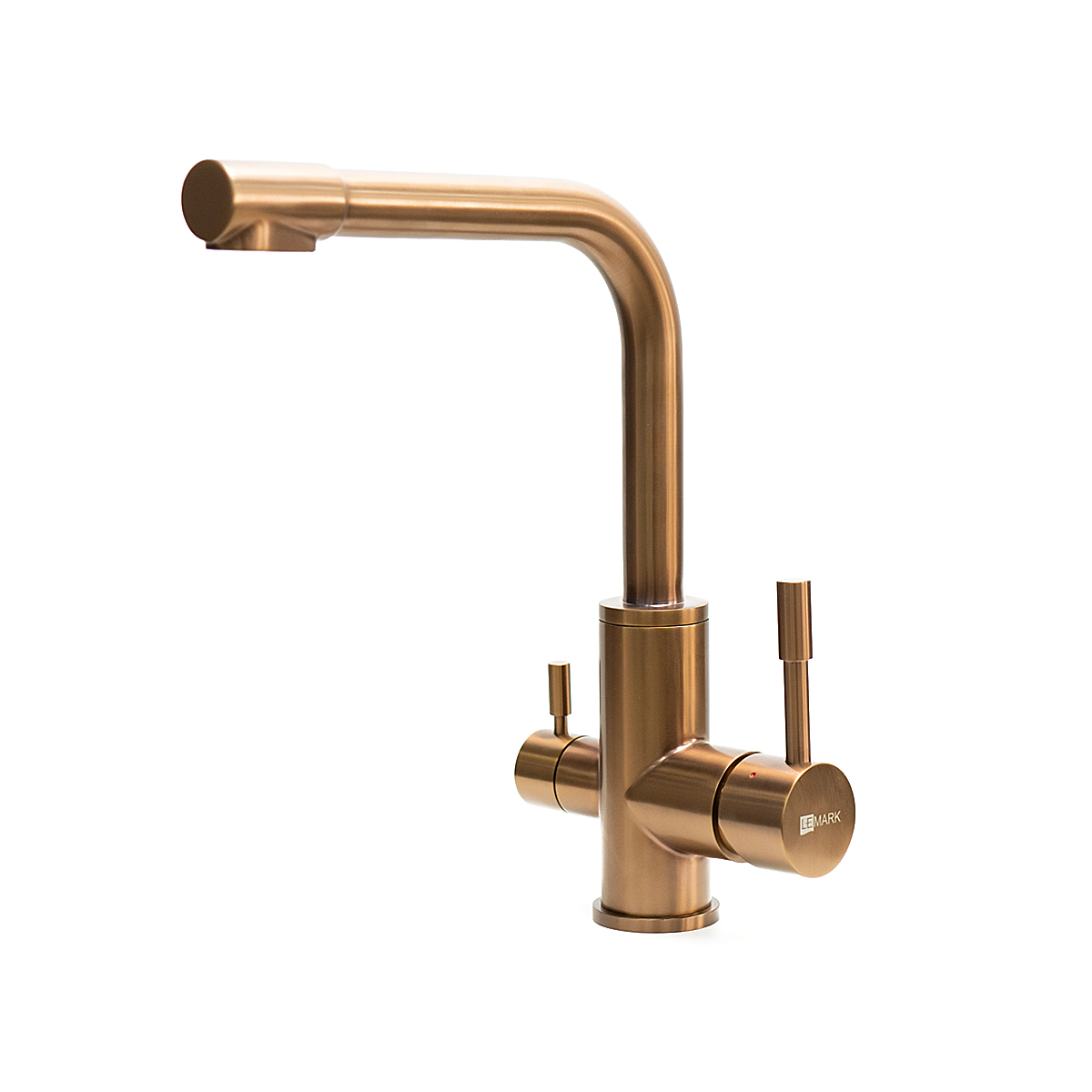 Смеситель для кухни Lemark Expert LM5061RGN розовое золото