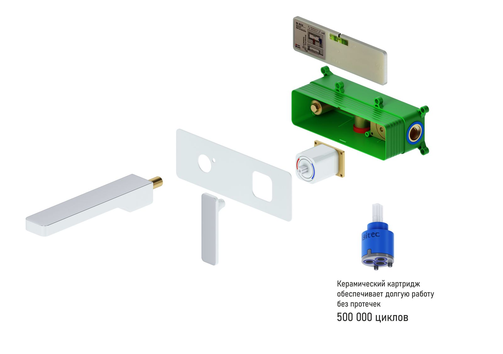 Смеситель для раковины Timo Torne 4371/00-16SM хром;белый глянцевый