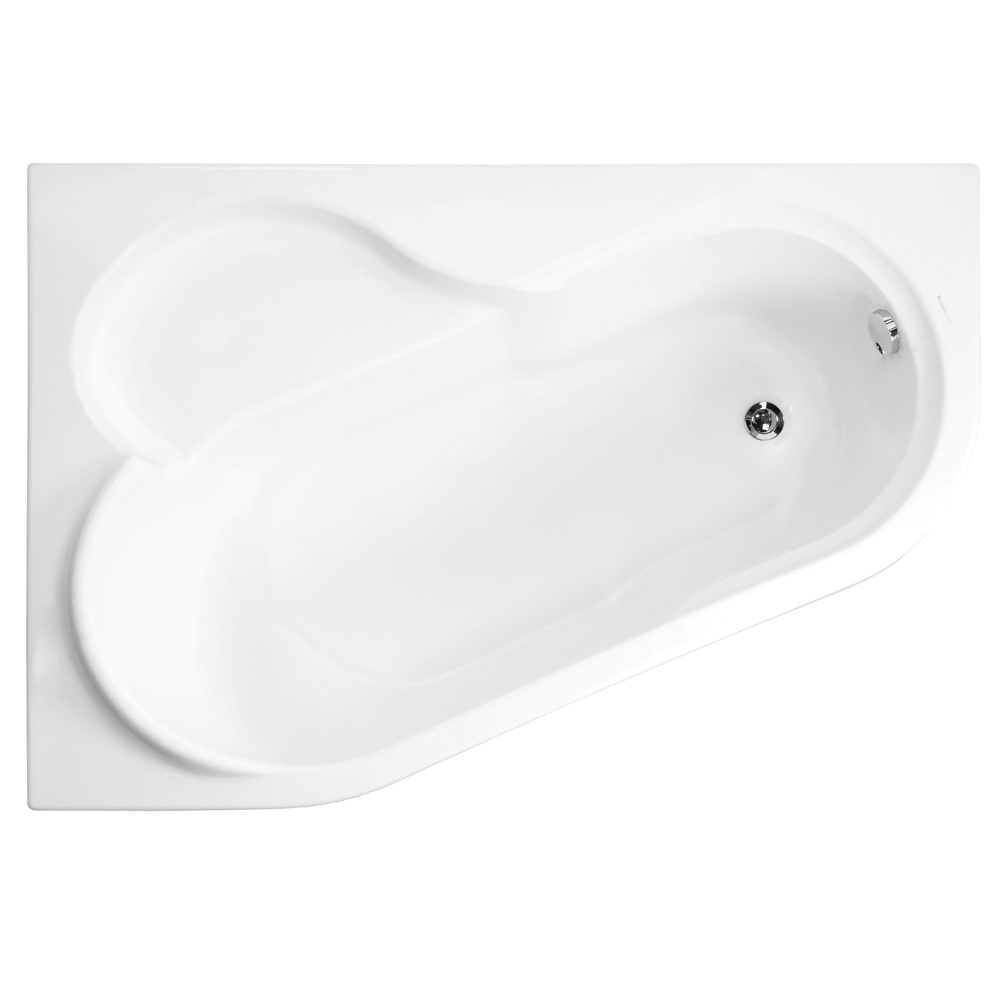 Акриловая ванна Vagnerplast SELENA 147x100 Left