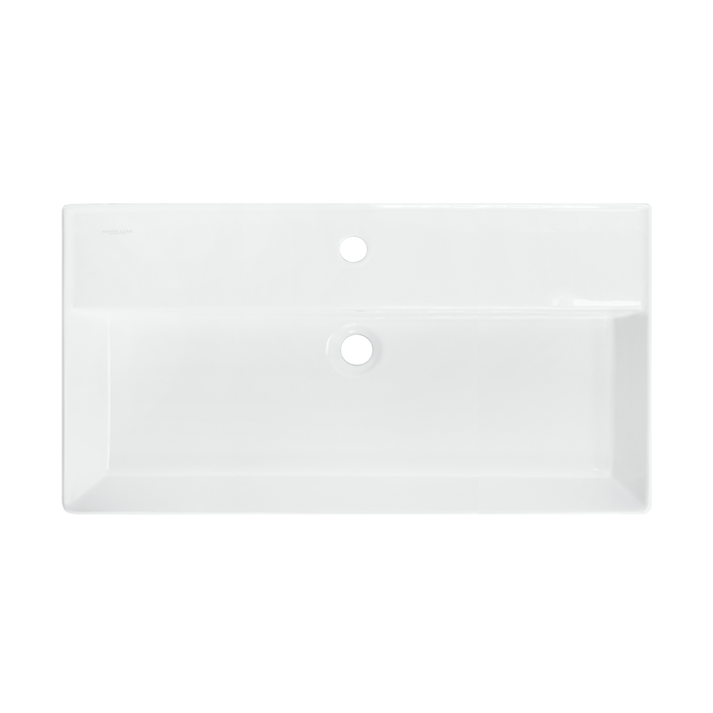 Раковина накладная 80см Sanita Luxe Novel NOV80SLWB01 белый