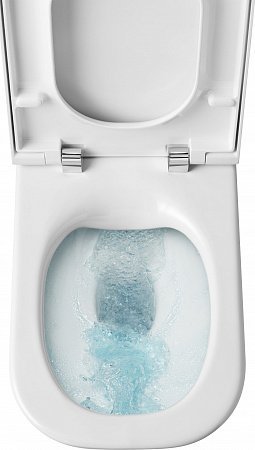 Унитаз подвесной Roca The Gap 34647L000 с сиденьем микролифт