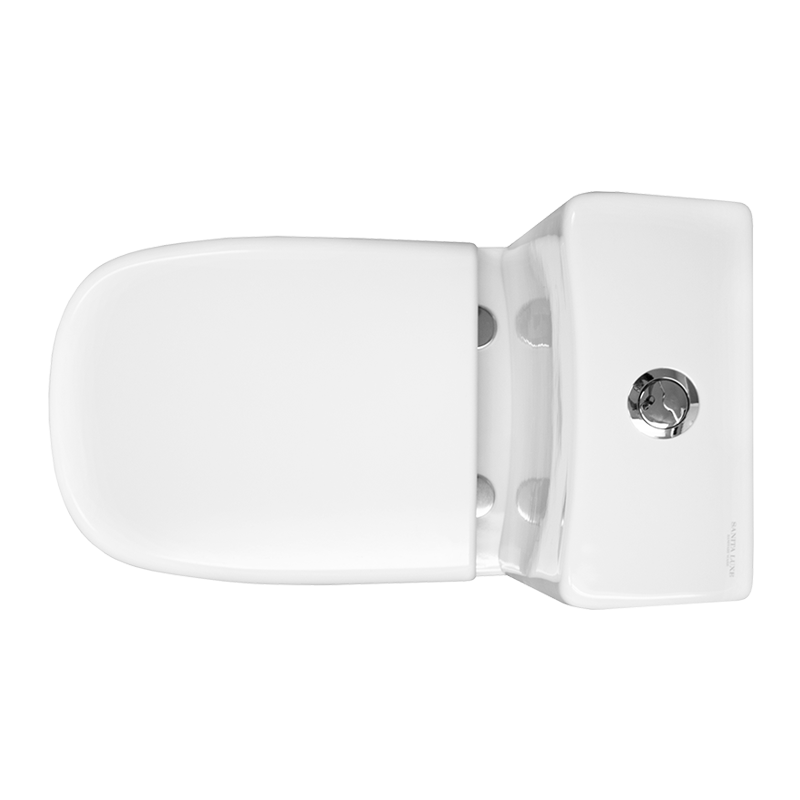 Унитаз-компакт Sanita Luxe Infinity DM INFSLCC01040522 с бачком и сиденьем микролифт