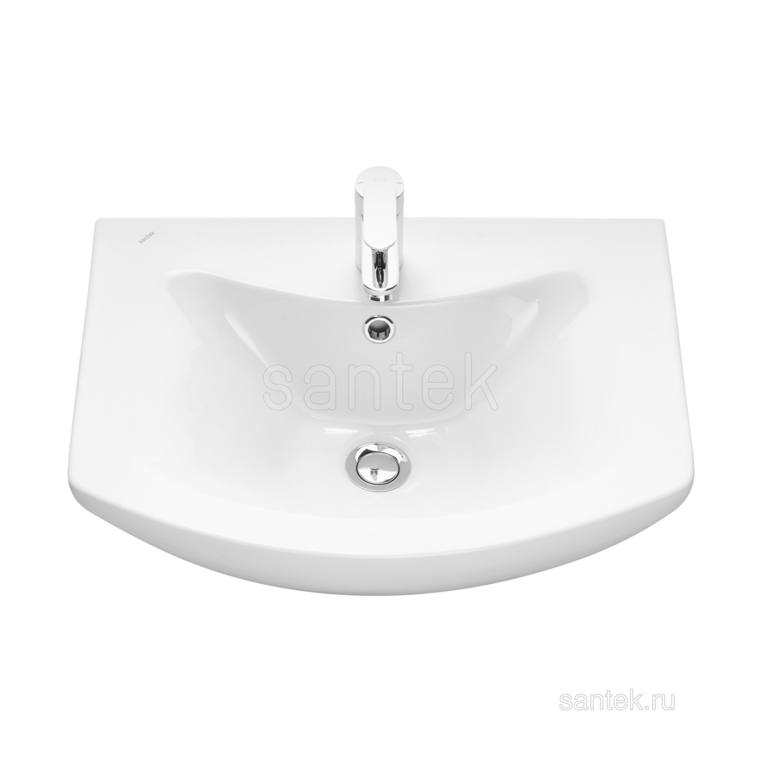 Раковина Santek Балтика 55 отверстие под смеситель 1WH501702