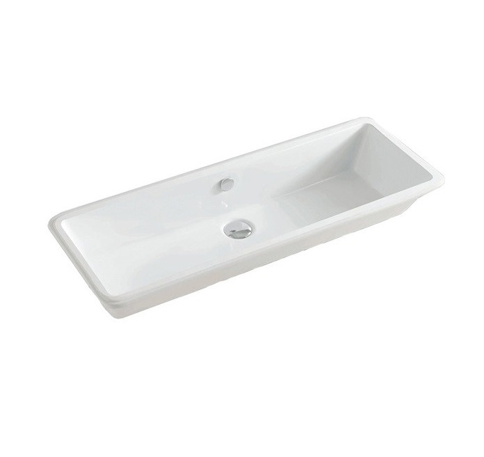 Раковина встраиваемая снизу 90см Artceram Gea GEL002 белый