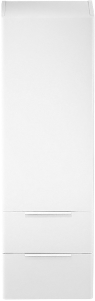 Шкаф пенал Iddis Calipso 40 подвесной R Белый