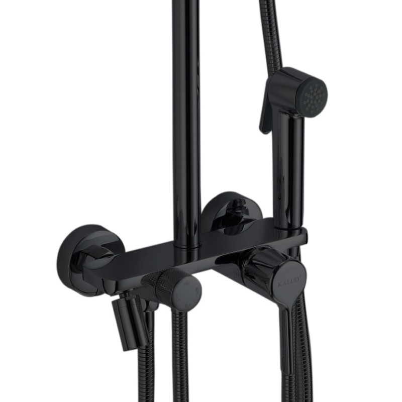 Душевая система Haiba HB24814-7, черный