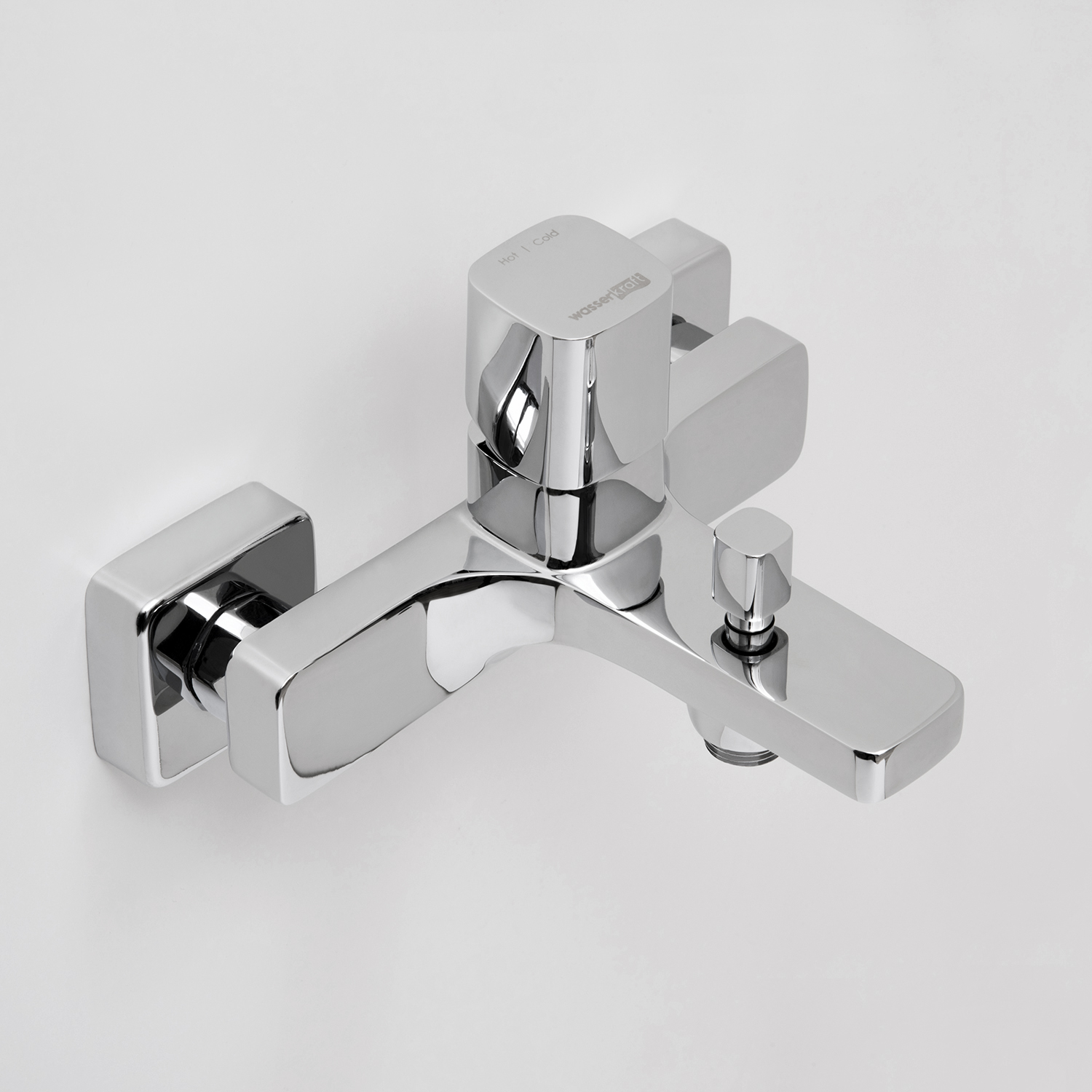 Смеситель для ванны с душем WasserKraft Naab 8601 хром