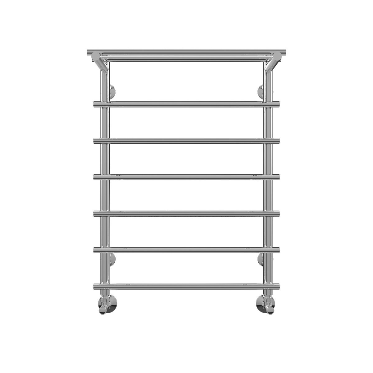 Полотенцесушитель водяной Terminus Ватра с полкой П7 500x696