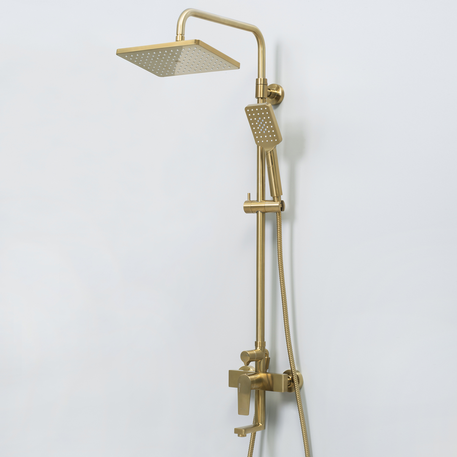 Душевая стойка WasserKRAFT A15501 золото матовое