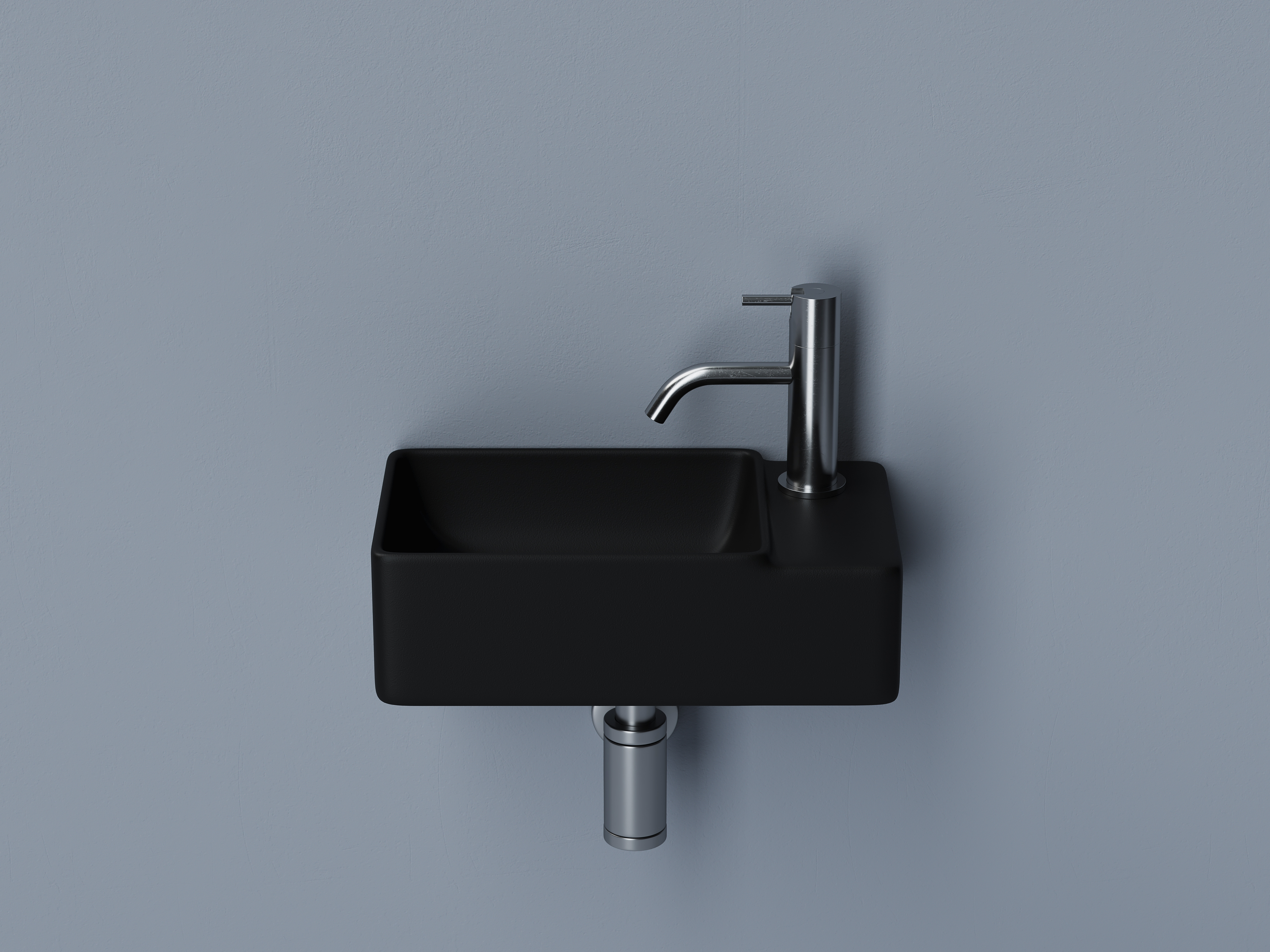 Раковина подвесная 40см Ceramica Nova Element CN5045MB черный матовый