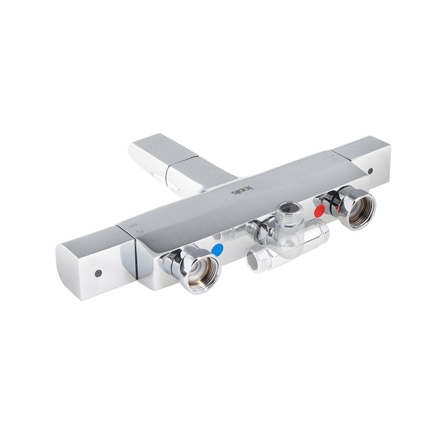 Термостат для ванны с душем IDDIS Uniterm UNISB02i74WA хром глянцевый