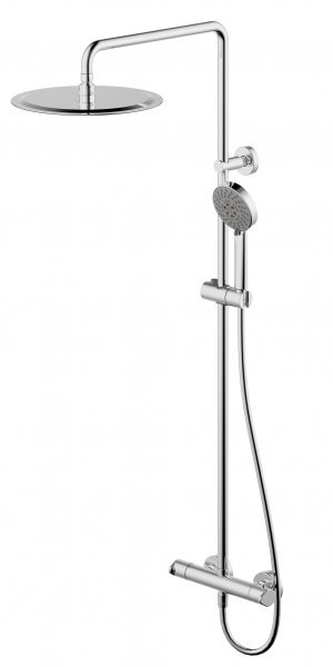 Душевая стойка Bravat Waterfall F939114C-A5-RUS хром