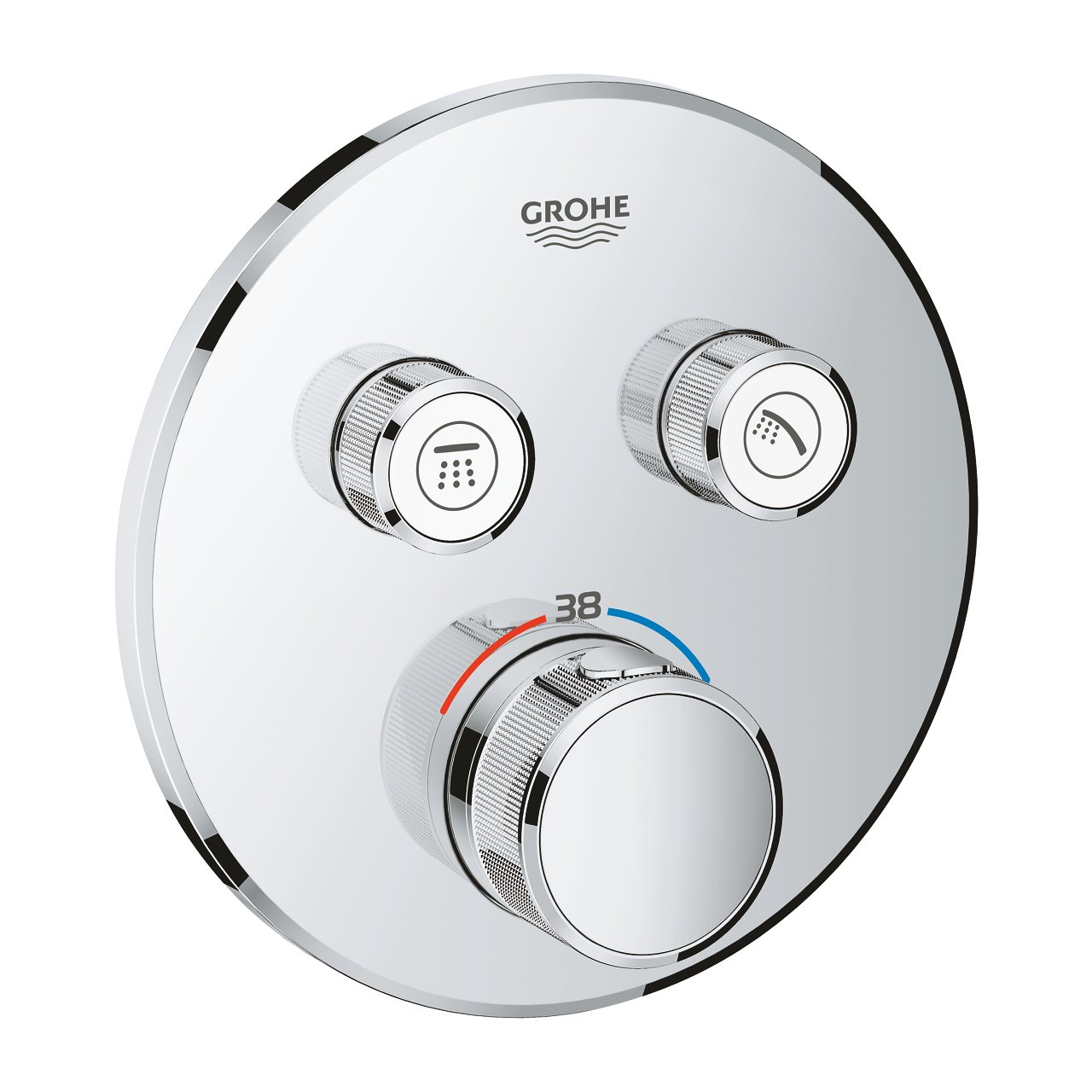 Термостат для ванны с душем Grohe Grohtherm SmartControl 29119000 хром