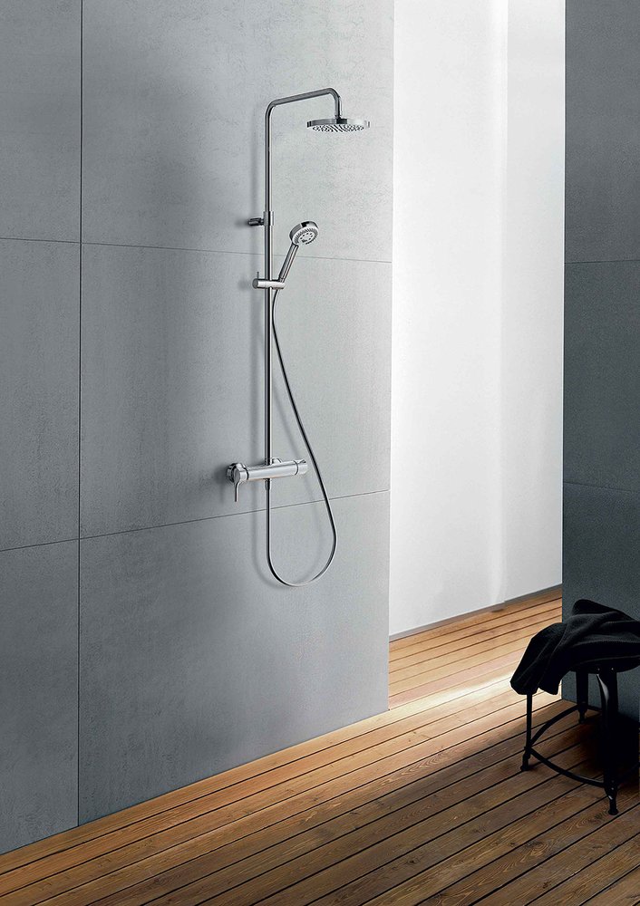 Душевая стойка Kludi Logo dual shower system 6808505-00