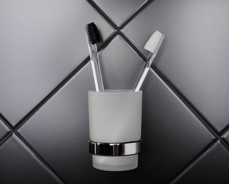 Стакан для зубных щеток Fixsen Europa FX-21806 Хром