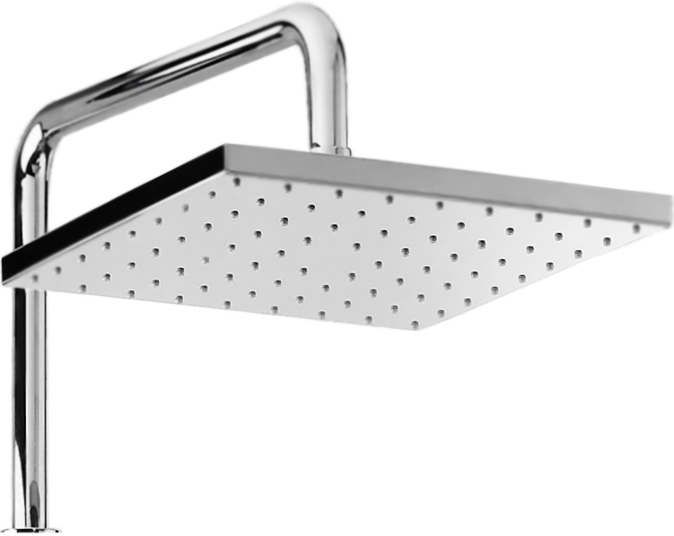 Душевая стойка Webert Comfort AC0675 Хром с верхним душем PVC