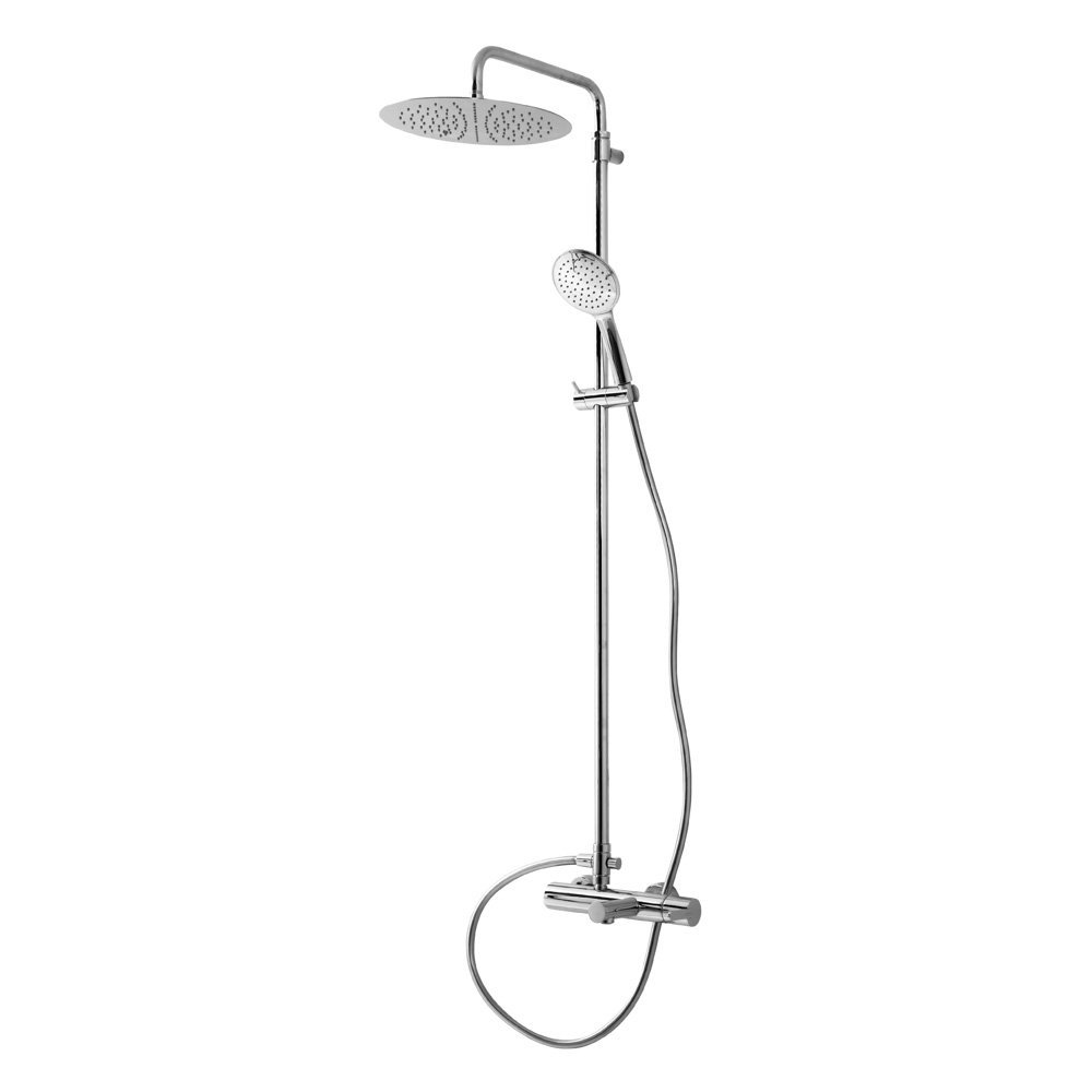 Душевая стойка Cezares LEAF-CVDA-30-MM хром матовый