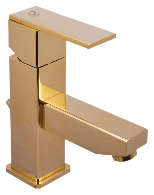 Смеситель для раковины Rav Slezak Loira LR527.5K золотой; с ручкой 5