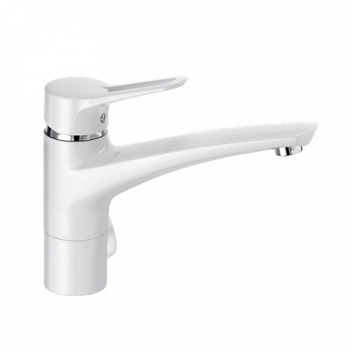 Смеситель для кухни Kludi MX 399069262 хром/белый