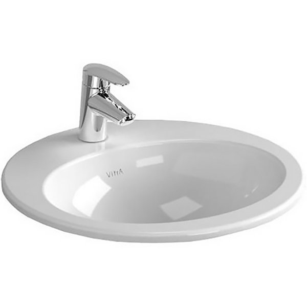 Раковина встраиваемая сверху 47.5см Vitra S20 5467B003-0001 белый