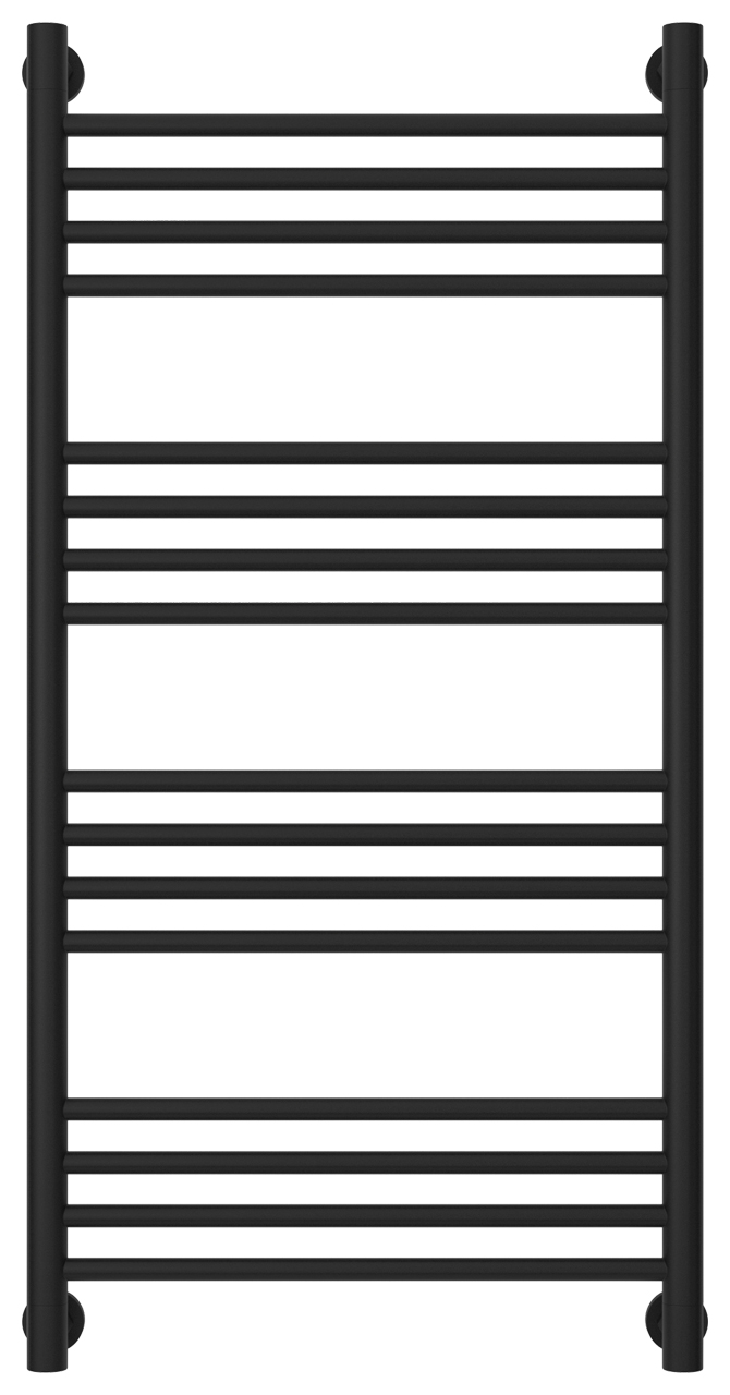 Полотенцесушитель водяной Сунержа Богема+ 100х50 перемычка прямая, черный матовый