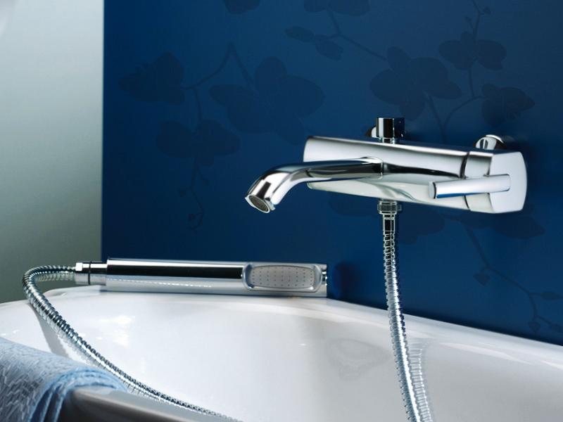 Смеситель для ванны Webert Azeta AZ850102 Хром