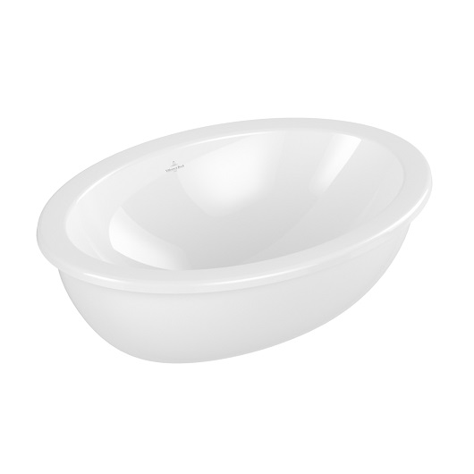 Раковина встраиваемая снизу 56см Villeroy & Boch Loop & friends 4A550001 alpin