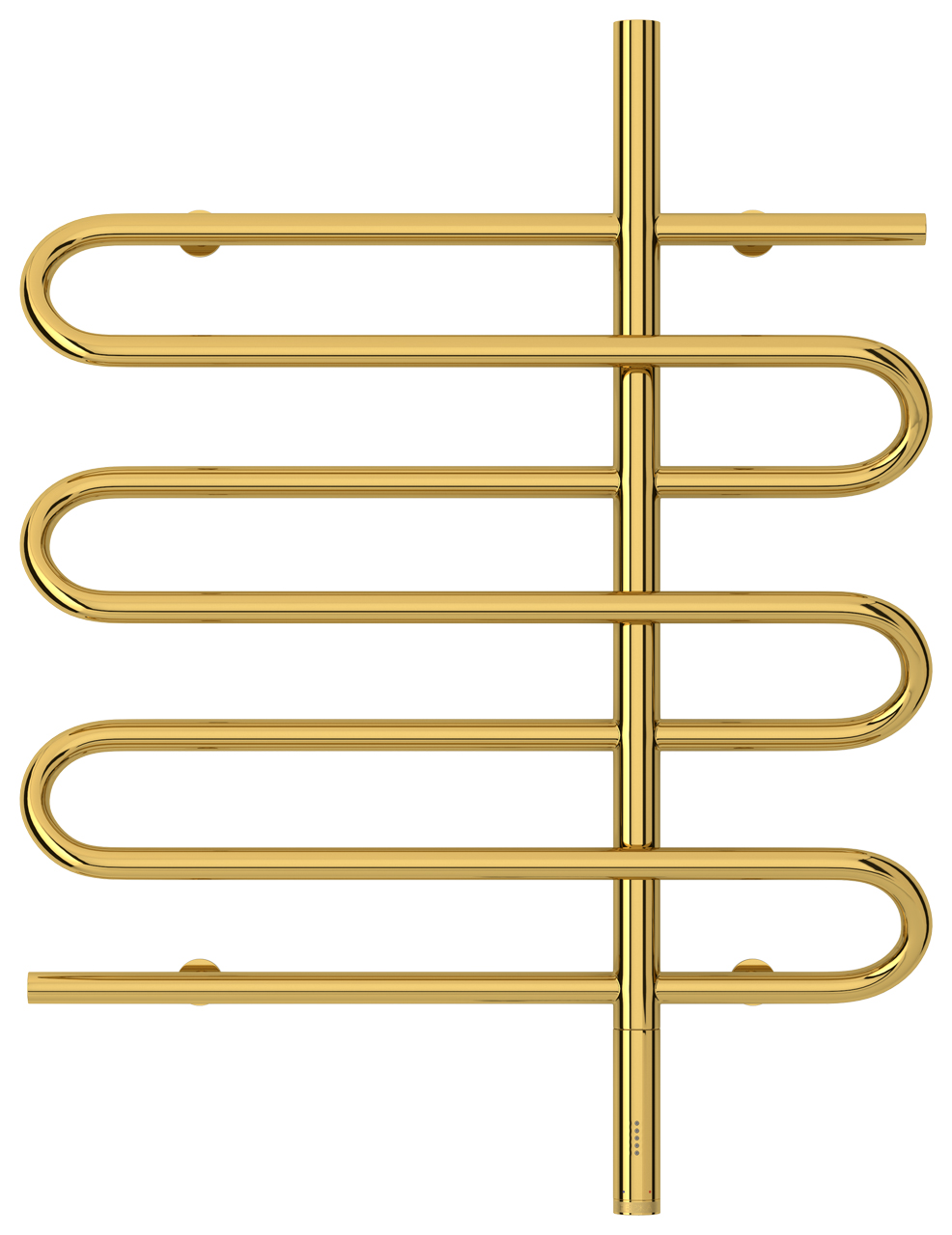 Полотенцесушитель электрический Сунержа Эпатаж 80х60 золото, подключение правое