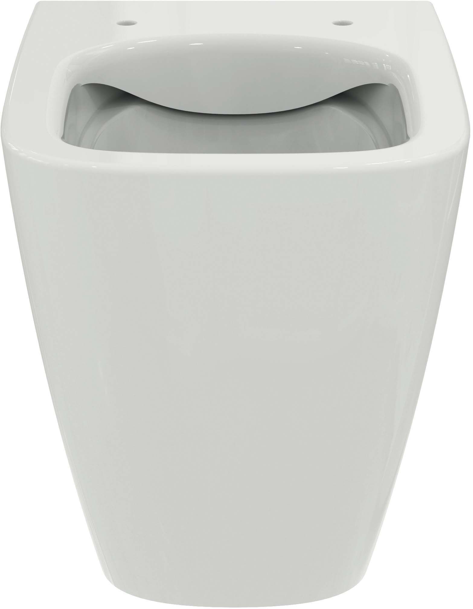 Унитаз приставной безободковый Ideal Standard i.life S T459401 без сиденья