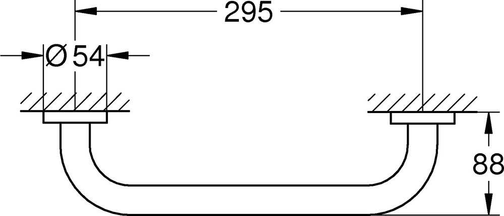 Поручень Grohe Essentials 40421001 Хром