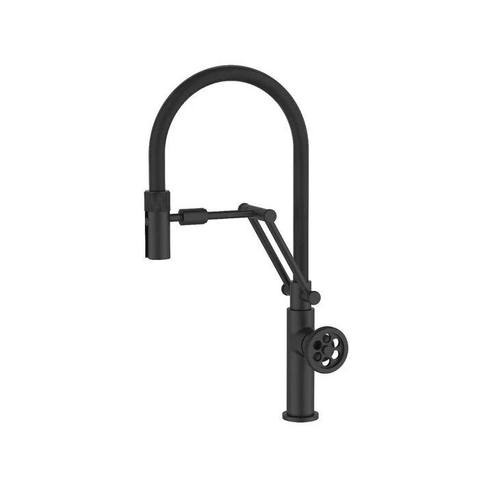 Смеситель для кухни IDDIS Grange GRABLFLi05 черный матовый