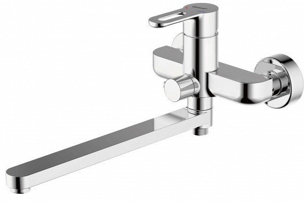 Смеситель для ванны с душем Bravat Stream-D F637163C-LB хром