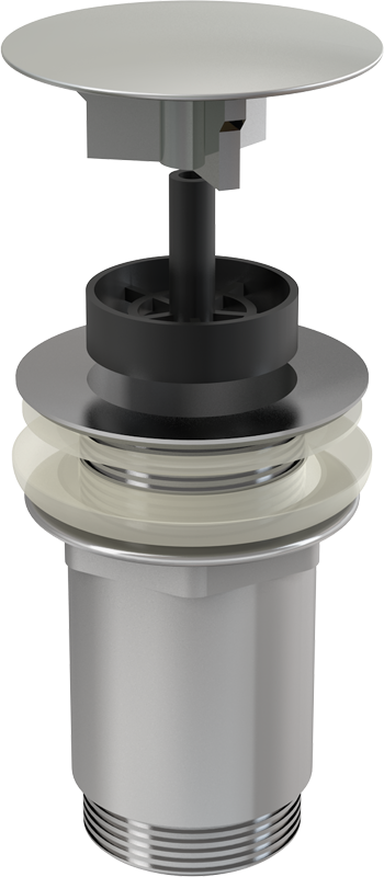 Донный клапан для умывальника Alcaplast A396 хром