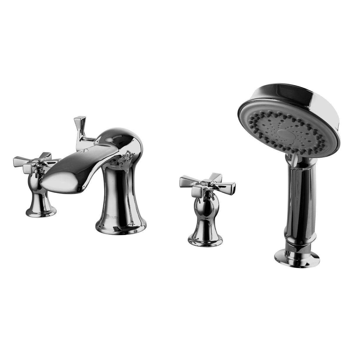 Смеситель для ванны с душем Lemark Benefit LM2541C хром