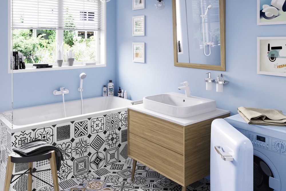 Душевой гарнитур Kludi Zenta 6066091-00 Хром Белый