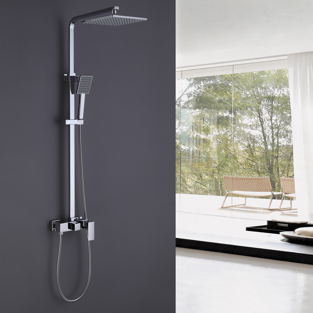 Душевая стойка со смесителем ABBER AF8220 хром