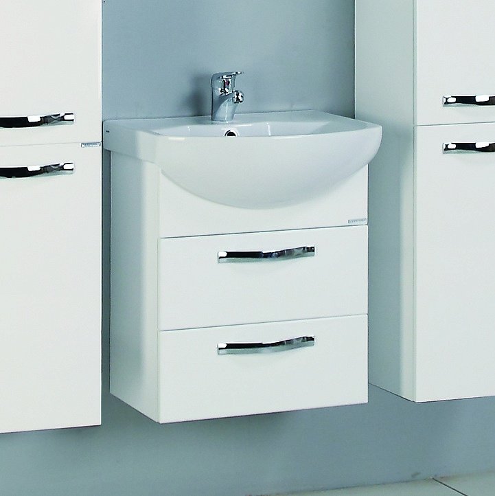 Тумба для комплекта Акватон Ария М 50 белая