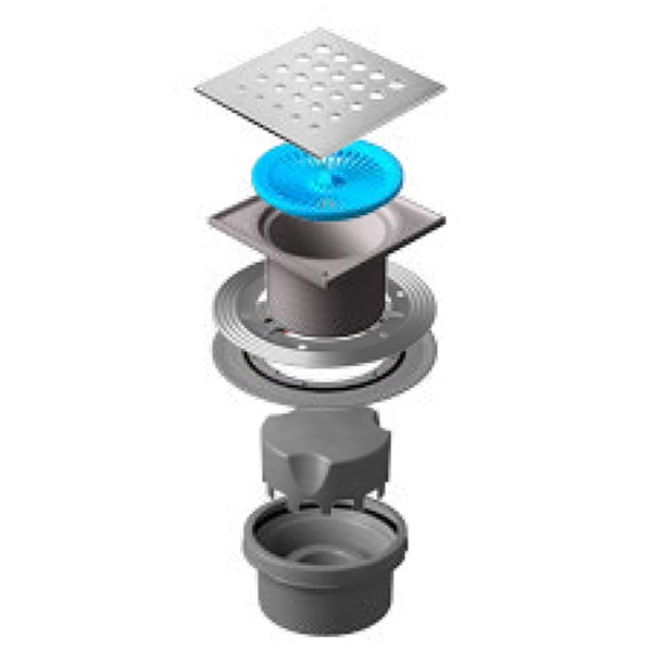 Душевой трап Pestan Confluo Standard 13000020 с решеткой