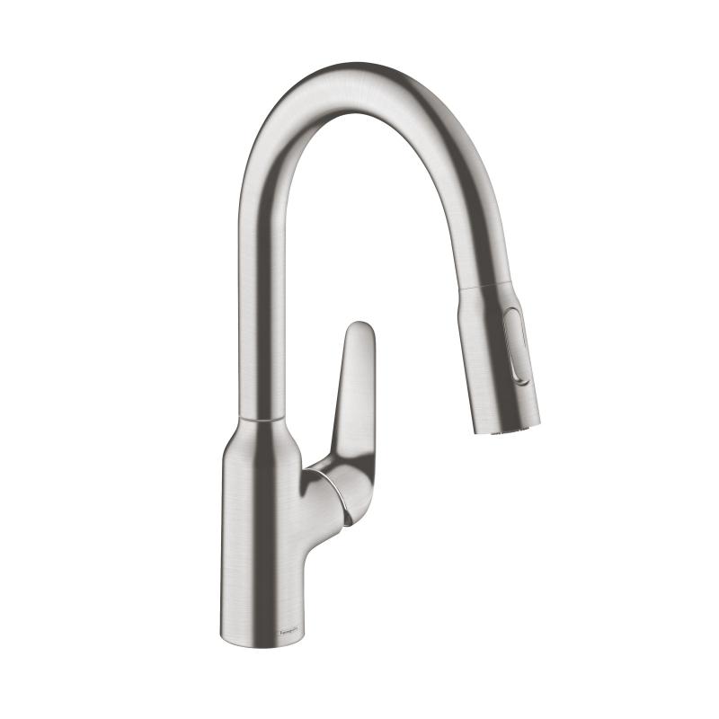 Смеситель для кухни Hansgrohe Focus M42 71801800 нержавеющая сталь